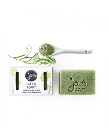 Săpun natural - Green Poppy - 100g - Jovis