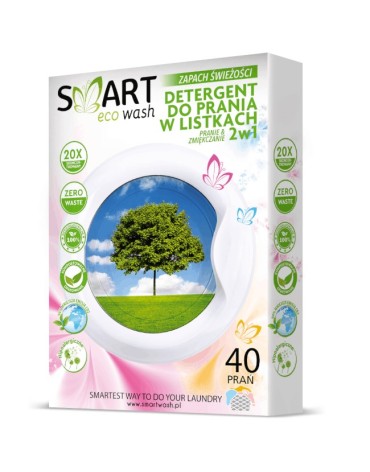 Detergent fâșii cu miros proaspăt - 40 spălări - SmartWash